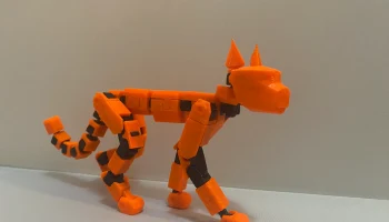 Шарнирный кот для печати Gyro 7 6