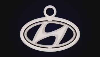 Брелок Hyundai с гироскопом Брелок Hyundai с гироскопом