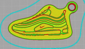 Брелок Nike 97 6