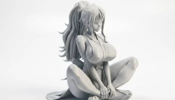 Фигурка девушки аниме женского персонажа для 3D-печати...... 2