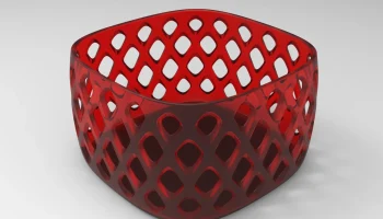 параметрическая ваза для фруктов - похожа на клубнику?...... 1