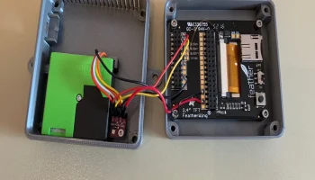 Метеостанция ESP32 (BME280, SPS30) 2