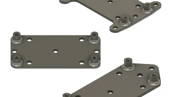 Монтажные кронштейны MCSBC-SVR для решетчатой ​​пластины ..