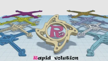 Re115 Lite - рамка Rapidevolution 115 мм (3 дюйма) Printp.. 2
