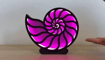 Звукореактивная лампа Nautilus (проект Arduino)............