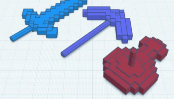 Набор аксессуаров для Minecraft Dummy 13 - первая серия...