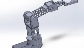 BRAZO ROB&Oacute;TICO  робо рука, .step 5