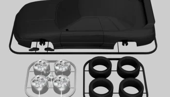 Карточка комплекта Nissan Skyline GTR R32 "Годзилла" (масштаб 1:24) 5