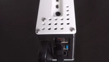 Корпус Raspberry Pi 4 с креплением для 2,5-дюймового жесткого диска (SSD) 2