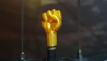 ✊ Кулак - крышка клапана велосипеда.