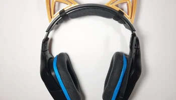 Кошачьи уши для гарнитуры Logitech