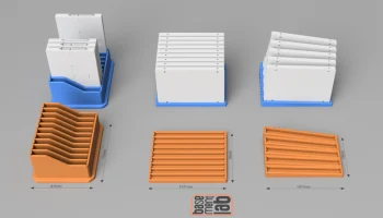 SDD - лоток для хранения HDD 2.5, слоты x5/x9/x10 - Baset.. 2