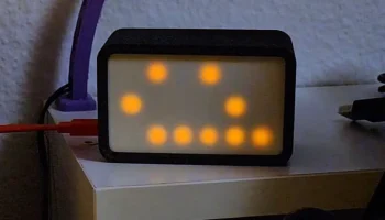 Двоичные часы Ардуино 1