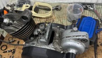 Боковые крышки двигателя Sachs 2