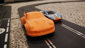 Кузов Porsche 911 GT2 со слотами 7