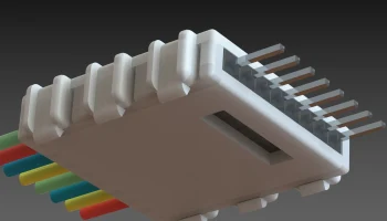 Корпус разъема Dupont 8Pin 1