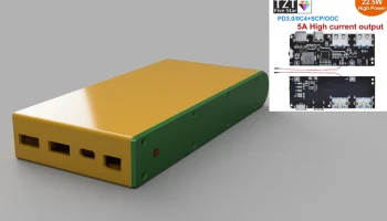 Powerbank своими руками с элементами 2170 21700, 5А, печа..