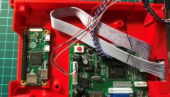 Корпус ЖК-дисплея с диагональю 7 дюймов и HDMI 6