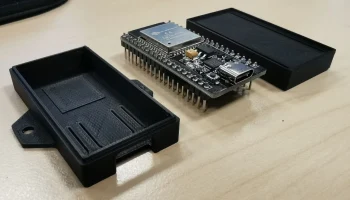 ESP32 38-контактный настенный корпус Коробка для настенно..