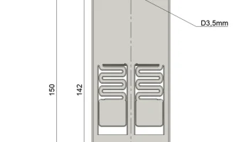 Держатель DM860 на DIN-рейку 1
