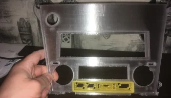SUBARU LEGACY 2003-2009 RHD 1 din панель для раздельного .. 4