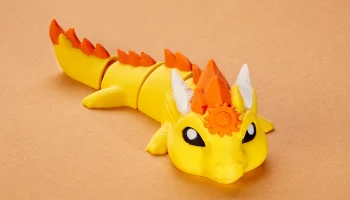 Sun Dragon - шарнирная фигурка-брелок Sun Dragon - шарнирная фигурка-брелок