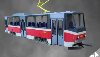 Tatra T6A5 от MrHan/24 1:32