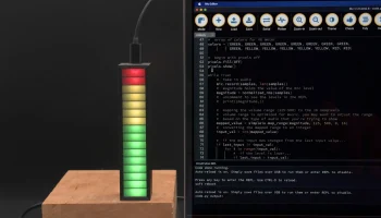 NeoPixel VU-метр 4