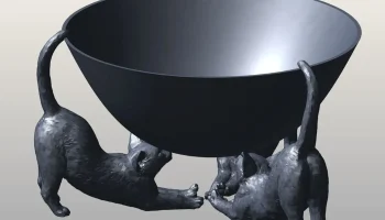 Миска для конфет Cat Stretch