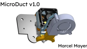 MicroDuct v1.0 Вентилятор Creality Канал MicroDuct v1.0 Вентилятор Creality Канал