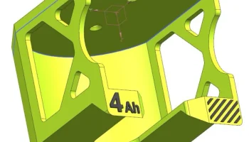 Ryobi 18V Battery Mount 3