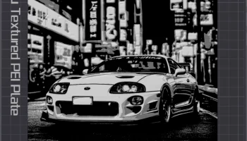 JZA80 Supra Токио Ночь Хьюфорж 1