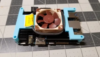 Кронштейны для установки вентилятора Noctua 40 x 10 мм (N... 1