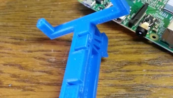 Монтажная клетка Raspberry Pi 2 B+ для DIN-рейки Top Hat .. 3