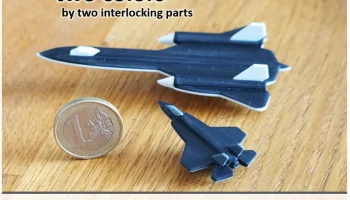 SR-71 и F-35: двухцветная игрушка SR 71 и F 35 Jet (Blackbir 6