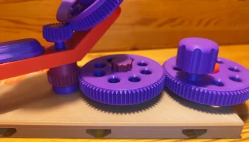 Намоточное устройство для пряжи, напечатанное на 3D-принт... 2