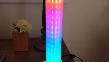 Неопиксельная матричная хрустальная лампа............