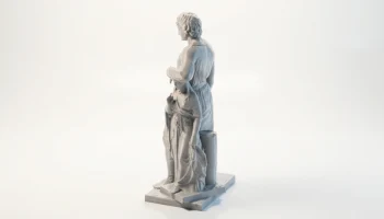 Классическая статуя Железного Бертеля Скульптура для 3D-п... 2