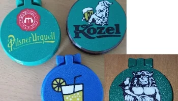 V&iacute;čko plechovky piva Pilsner a Kozel , Radegast, limon&aacute;da , 