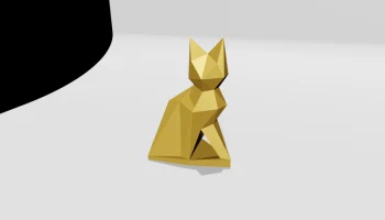 Geocat: Скульптура низколапного кота с искусственным инте... 1