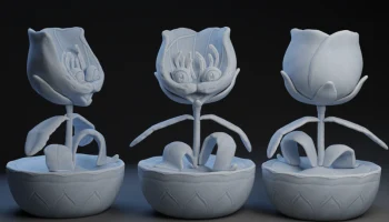 Cat Flower