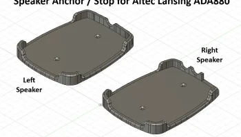 Крепление/ограничитель динамика для Altec Lansing ADA880.... 5