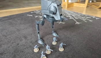 Posable Jointed Star Wars ATST (14 суставов) 1