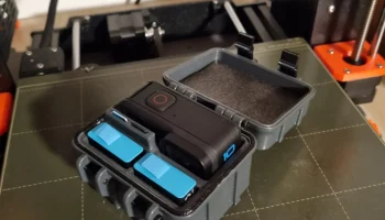 (Ремикс) GoPro 10 - Прочный чехол с 2 батарейными отсекам..