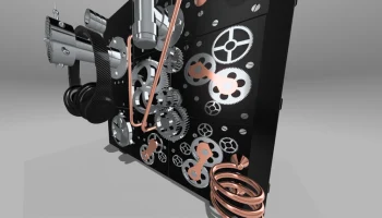 Круто! Аксессуары для корпуса Steampunk Qube 500 для ПК с... 8