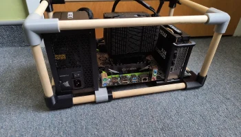 Корпус для ПК Qiyida X99 Xeon открытого типа и испытатель... 5