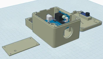 Корпус Arduino Uno + Relai + micro = sonom&egrave;tre 2