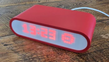 Погодные часы ESP32