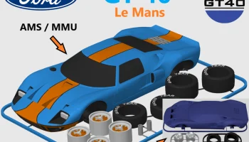 Карта комплекта Ford GT 40 (Ле-Ман) (масштаб 1:24) 3