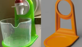Вешалка для стаканчика для моющего средства v2............